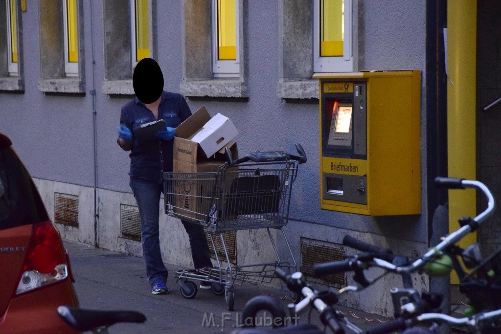 Geldautomat gesprengt Koeln Lindenthal Geibelstr P045.JPG - Miklos Laubert